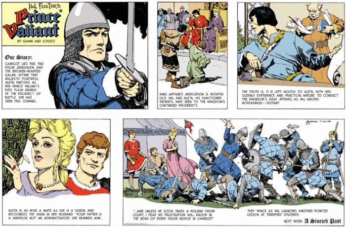 Prince Valiant Sunday 21.11.2004